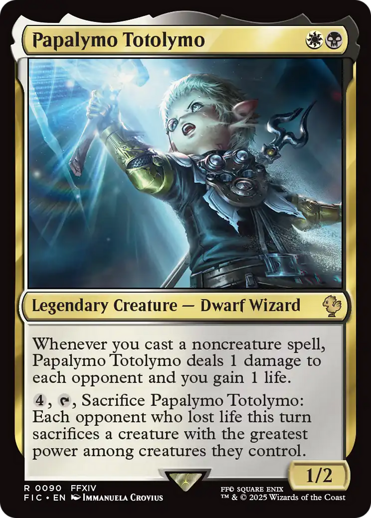 Papalymo Totolymo [FINAL FANTASY Commander] | Exor Games Bridgewater