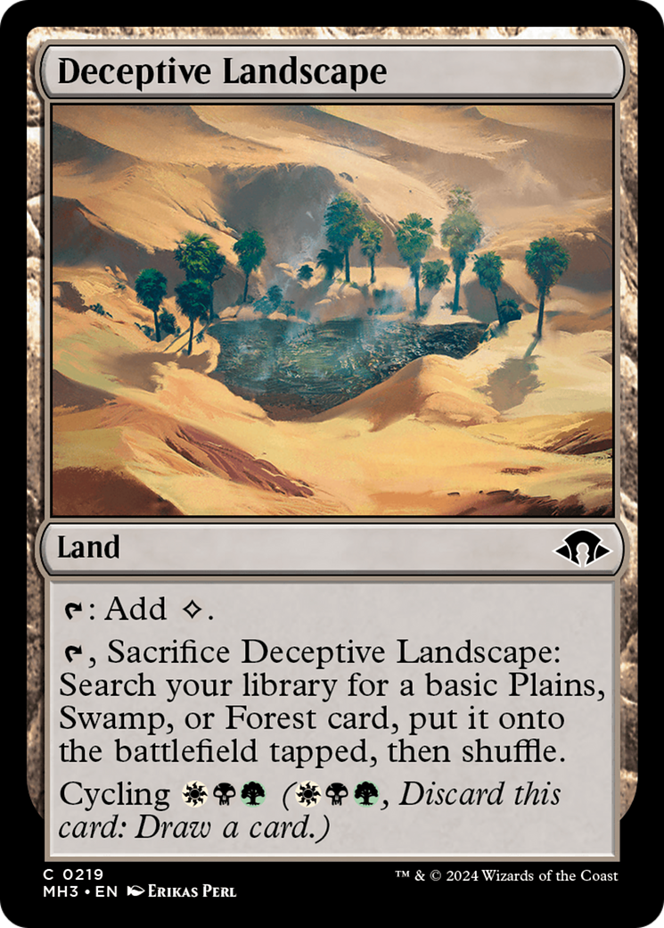 Deceptive Landscape [Modern Horizons 3] | Exor Games Bridgewater