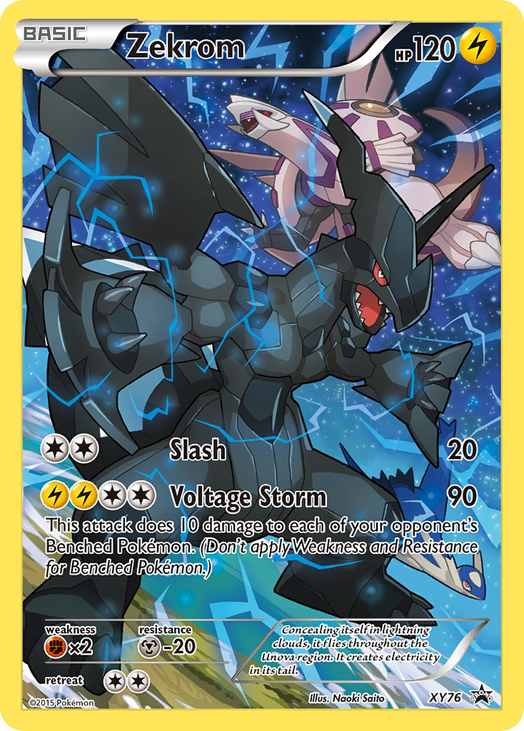 Zekrom (XY76) [XY: Black Star Promos] | Exor Games Bridgewater