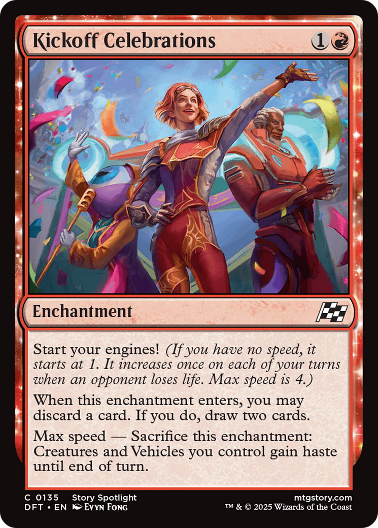 Kickoff Celebrations [Aetherdrift] | Exor Games Bridgewater