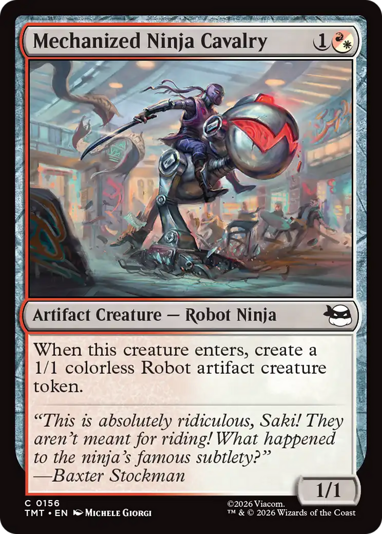 Mechanized Ninja Cavalry [Teenage Mutant Ninja Turtles] | Exor Games Bridgewater