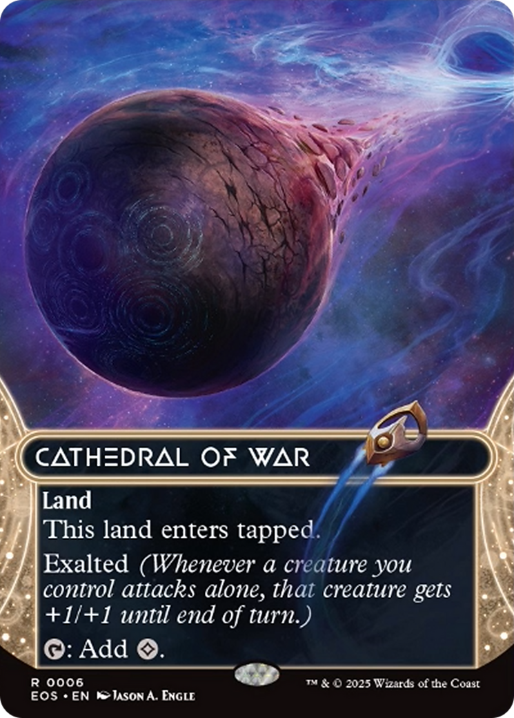 Cathedral of War (0006) (Borderless) [Edge of Eternities: Stellar Sights] | Exor Games Bridgewater