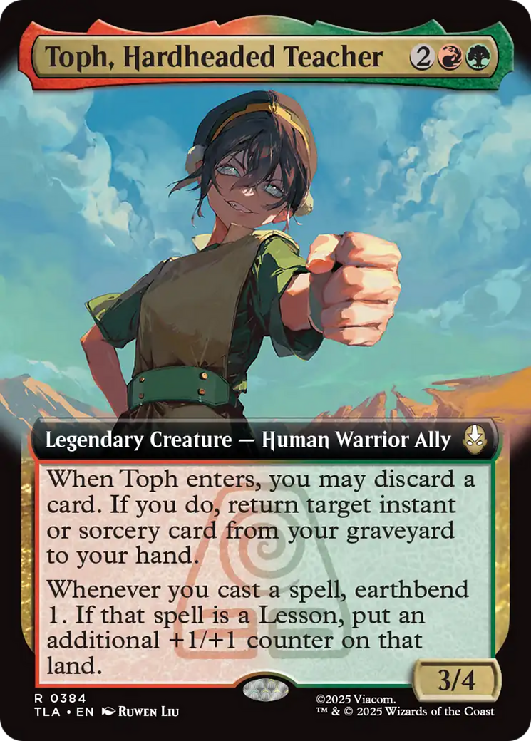 Toph, Hardheaded Teacher (Extended Art) [Avatar: The Last Airbender] | Exor Games Bridgewater
