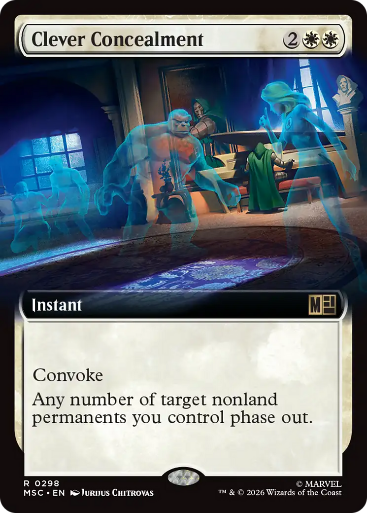 Clever Concealment (Extended Art) [Marvel Super Heroes Commander] | Exor Games Bridgewater