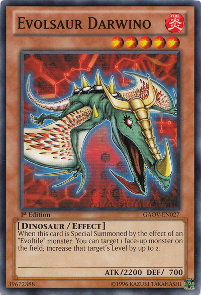 Evolsaur Darwino [GAOV-EN027] Common | Exor Games Bridgewater