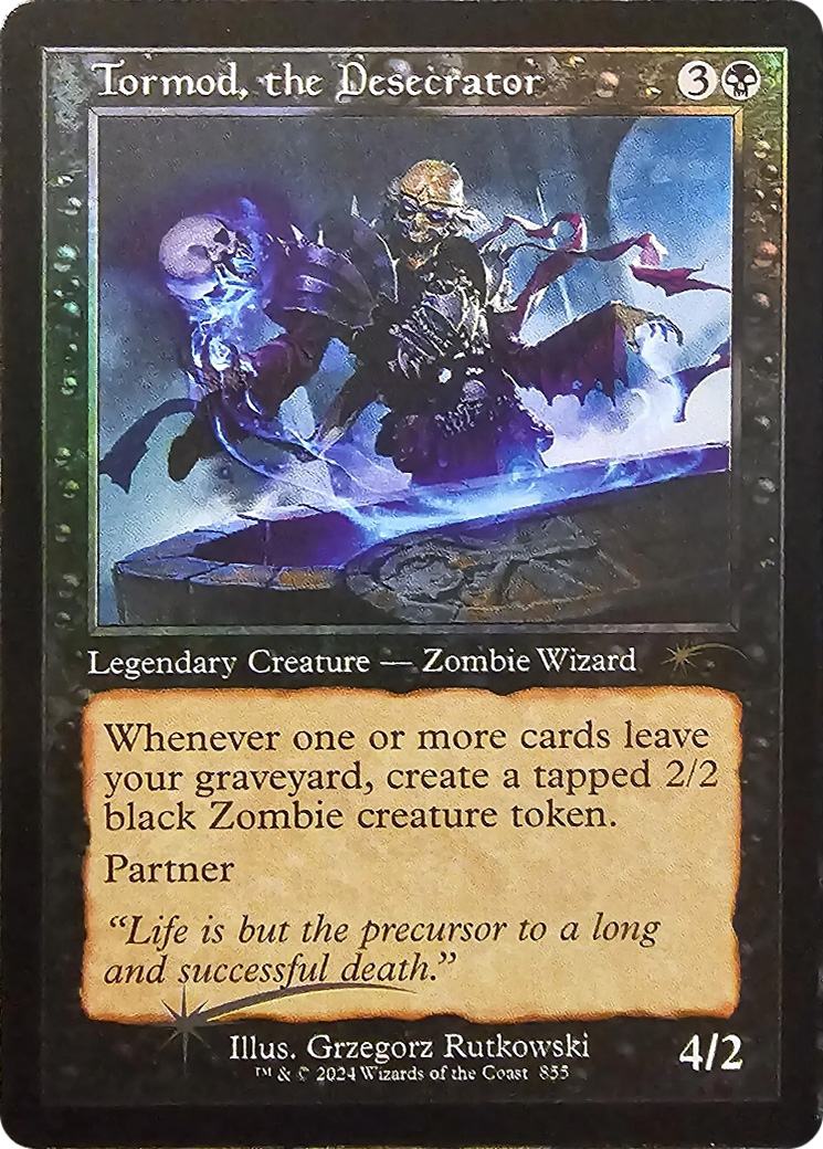 Tormod, the Desecrator (Retro Frame) [Secret Lair Drop Series] | Exor Games Bridgewater