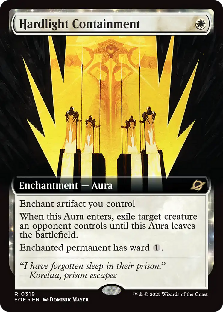 Hardlight Containment (Extended Art) [Edge of Eternities] | Exor Games Bridgewater