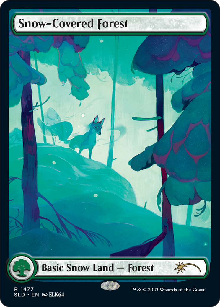 Snow-Covered Forest (1477) [Secret Lair Drop Series] | Exor Games Bridgewater