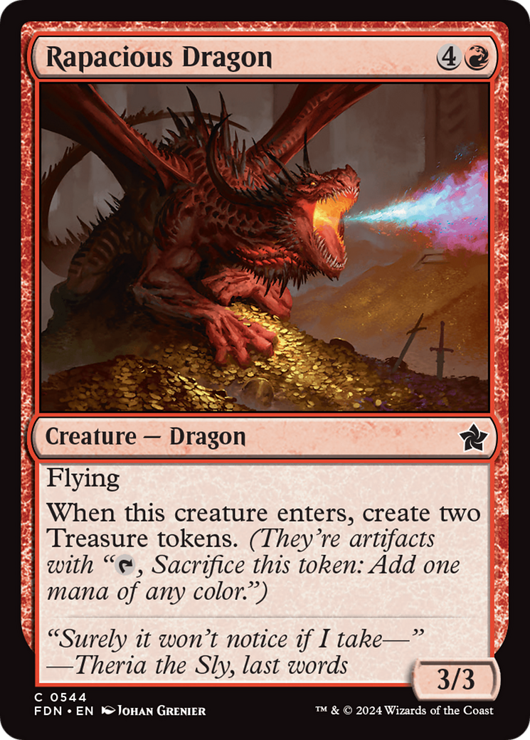 Rapacious Dragon [Foundations] | Exor Games Bridgewater