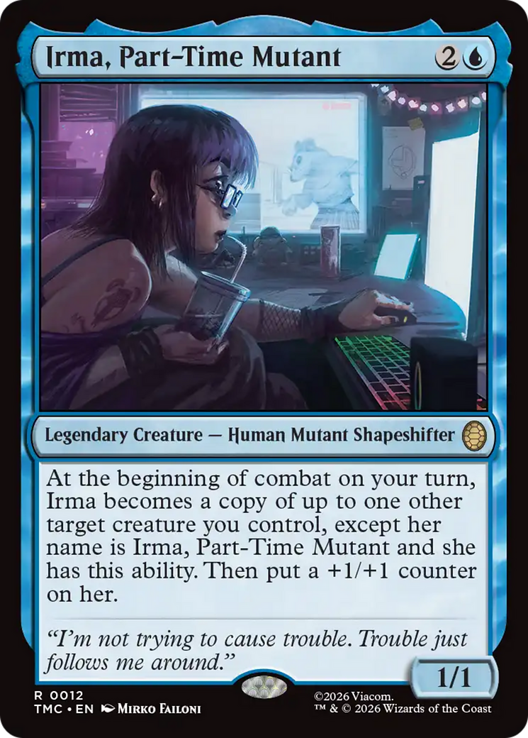Irma, Part-Time Mutant [Teenage Mutant Ninja Turtles Commander] | Exor Games Bridgewater