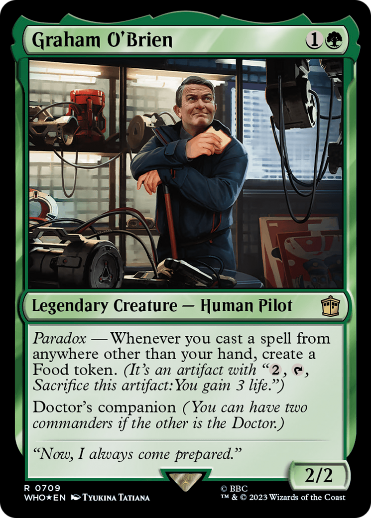 Graham O'Brien (Surge Foil) [Doctor Who] | Exor Games Bridgewater