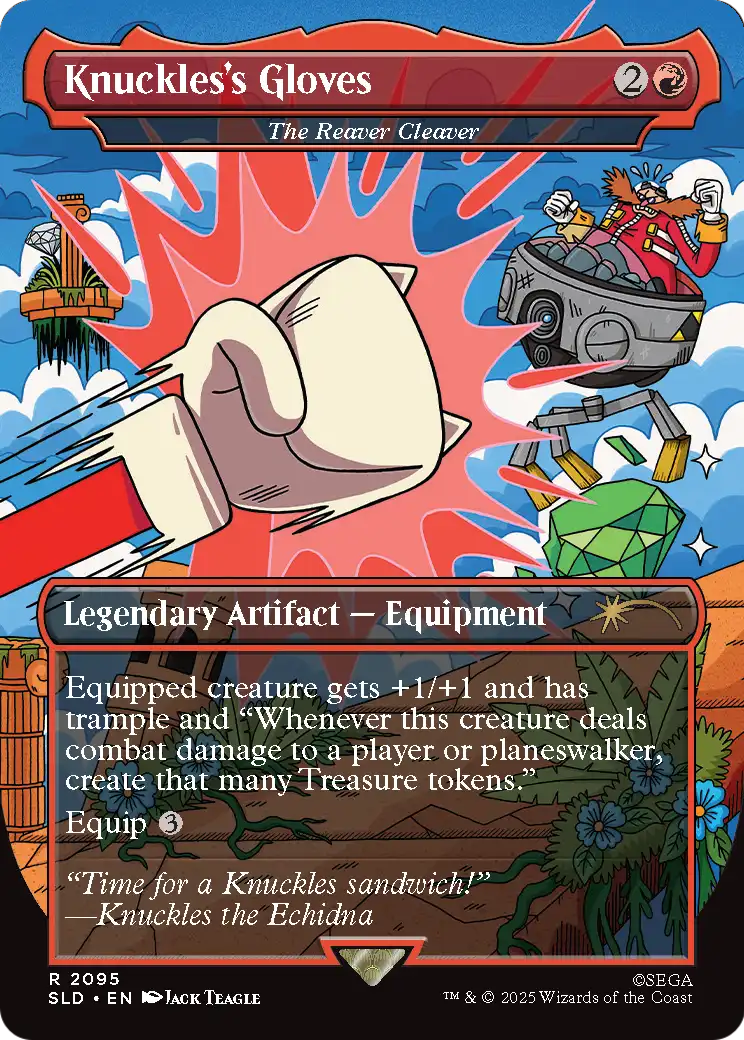 The Reaver Cleaver (Borderless) (Dwarvish) [The Hobbit: Eternal-Legal] | Exor Games Bridgewater