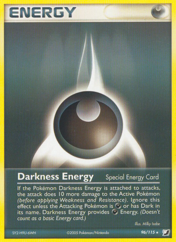 Darkness Energy (96/115) [EX: Unseen Forces] | Exor Games Bridgewater