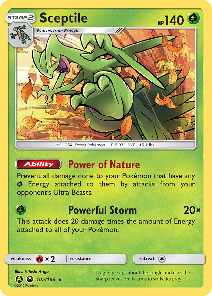 Sceptile (10a/168) [Alternate Art Promos] | Exor Games Bridgewater