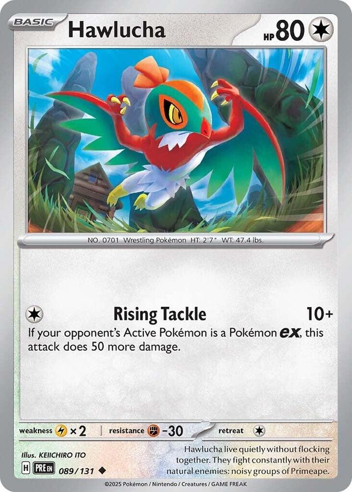 Hawlucha (089/131) [Scarlet & Violet: Prismatic Evolutions] | Exor Games Bridgewater