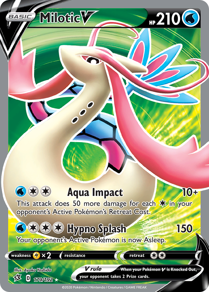 Milotic V (179/192) [Sword & Shield: Rebel Clash] | Exor Games Bridgewater