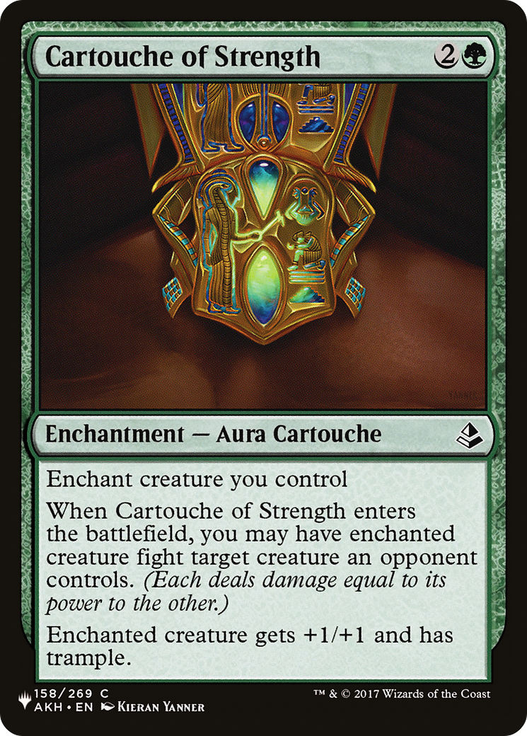 Cartouche of Strength [The List Reprints] | Exor Games Bridgewater