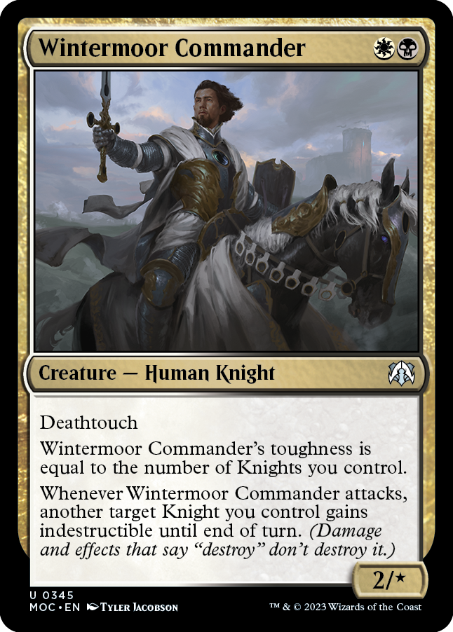 Wintermoor Commander [March of the Machine Commander] | Exor Games Bridgewater