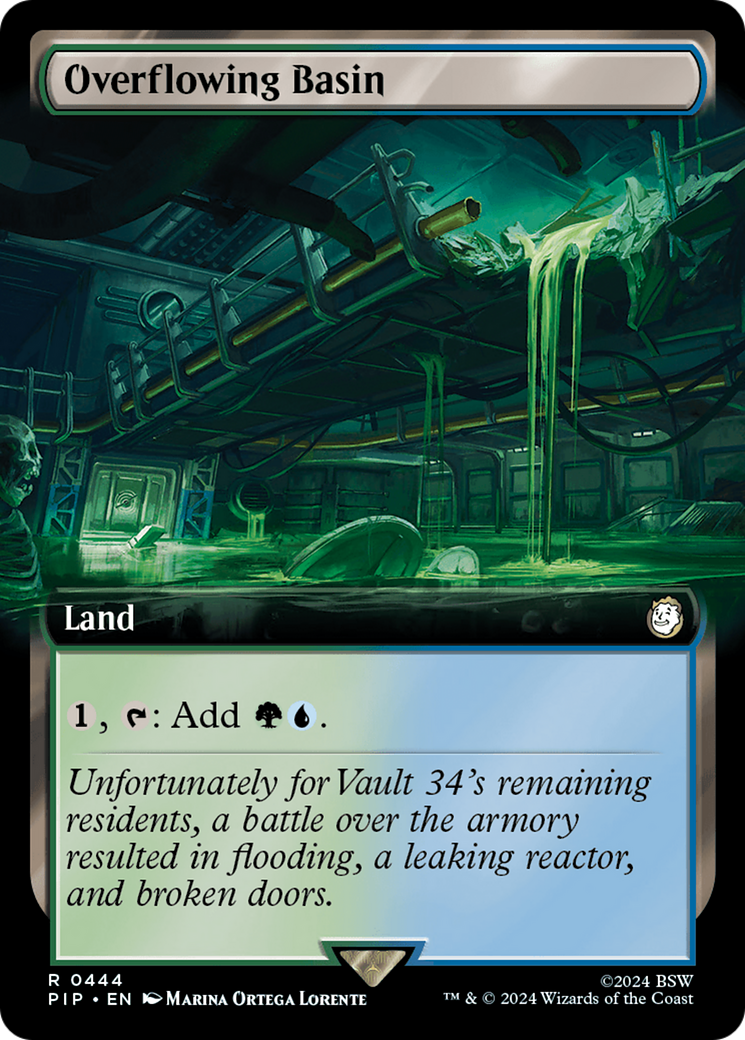 Overflowing Basin (Extended Art) [Fallout] | Exor Games Bridgewater