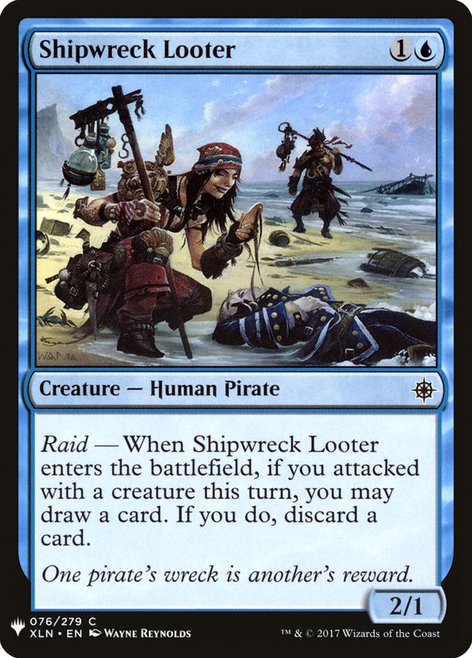 Shipwreck Looter [Mystery Booster] | Exor Games Bridgewater