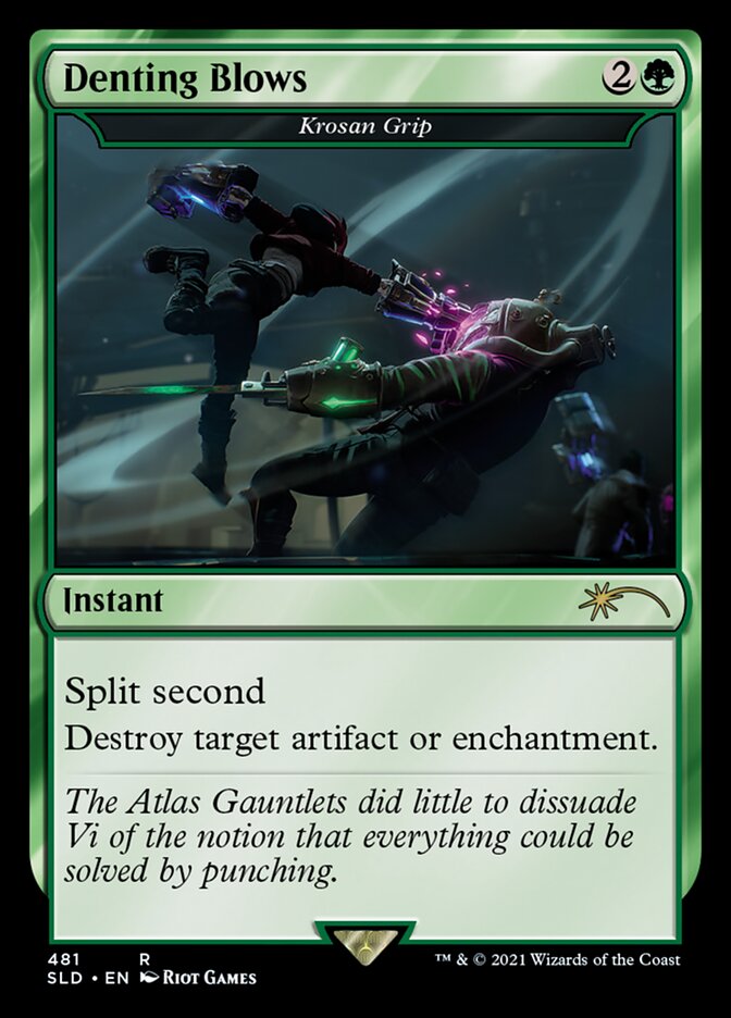 Krosan Grip - Denting Blows [Secret Lair Drop Series] | Exor Games Bridgewater