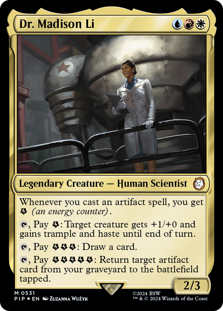 Dr. Madison Li (Surge Foil) [Fallout] | Exor Games Bridgewater