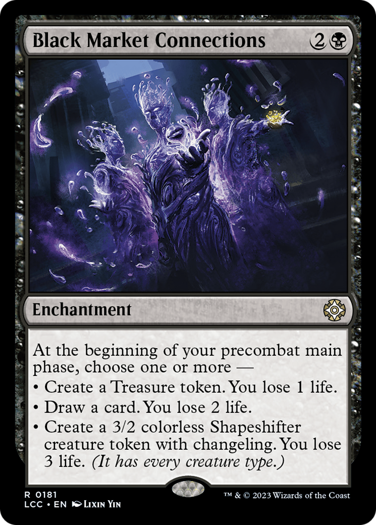Black Market Connections [The Lost Caverns of Ixalan Commander] | Exor Games Bridgewater
