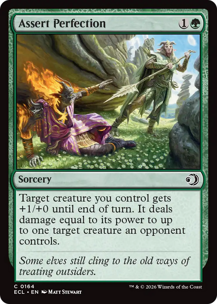 Assert Perfection [Lorwyn Eclipsed] | Exor Games Bridgewater