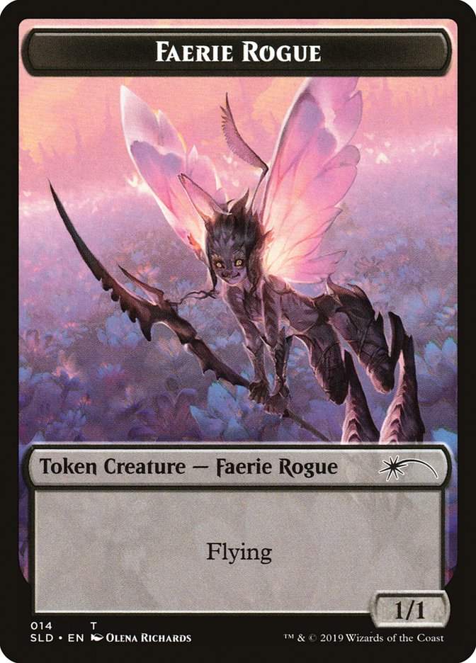 Faerie Rogue Token (014) [Secret Lair Drop Series] | Exor Games Bridgewater