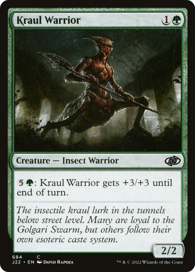 Kraul Warrior [Jumpstart 2022] | Exor Games Bridgewater