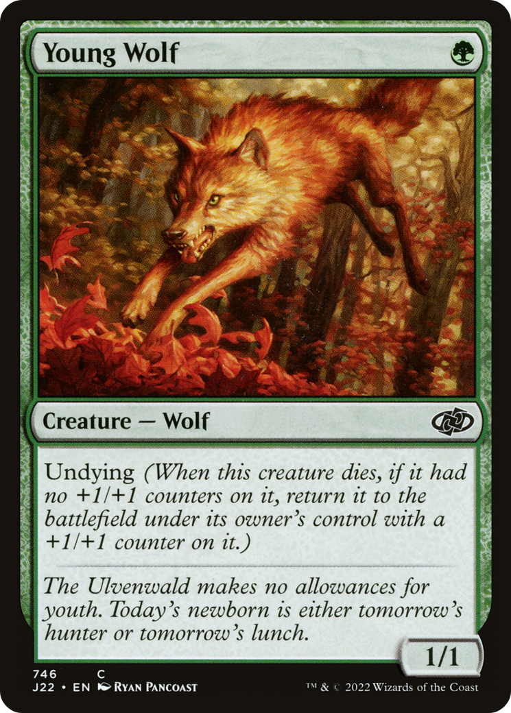 Young Wolf [Jumpstart 2022] | Exor Games Bridgewater