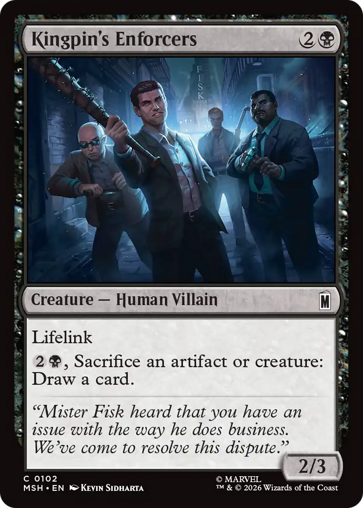 Kingpin's Enforcers [Marvel Super Heroes] | Exor Games Bridgewater