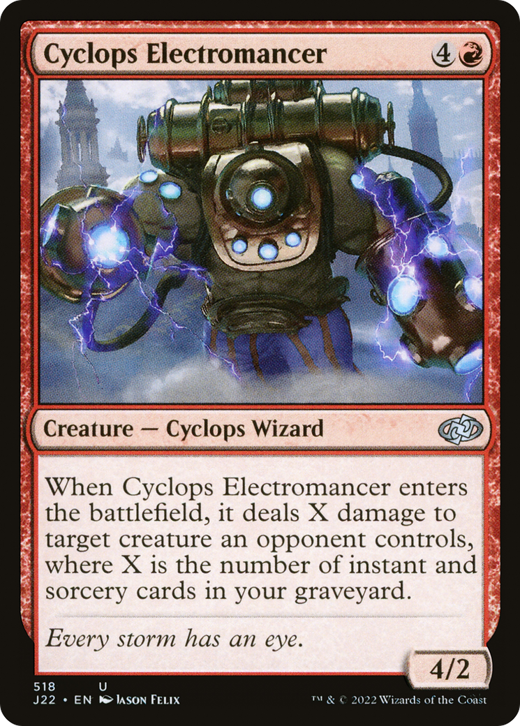 Cyclops Electromancer [Jumpstart 2022] | Exor Games Bridgewater