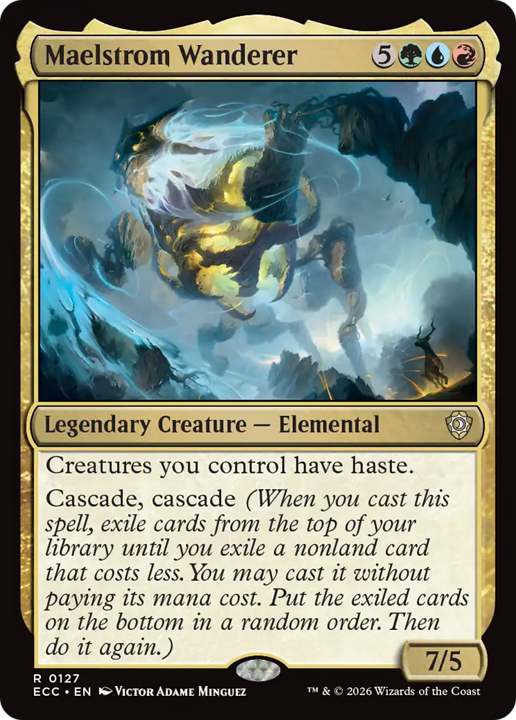 Maelstrom Wanderer [Lorwyn Eclipsed Commander] | Exor Games Bridgewater
