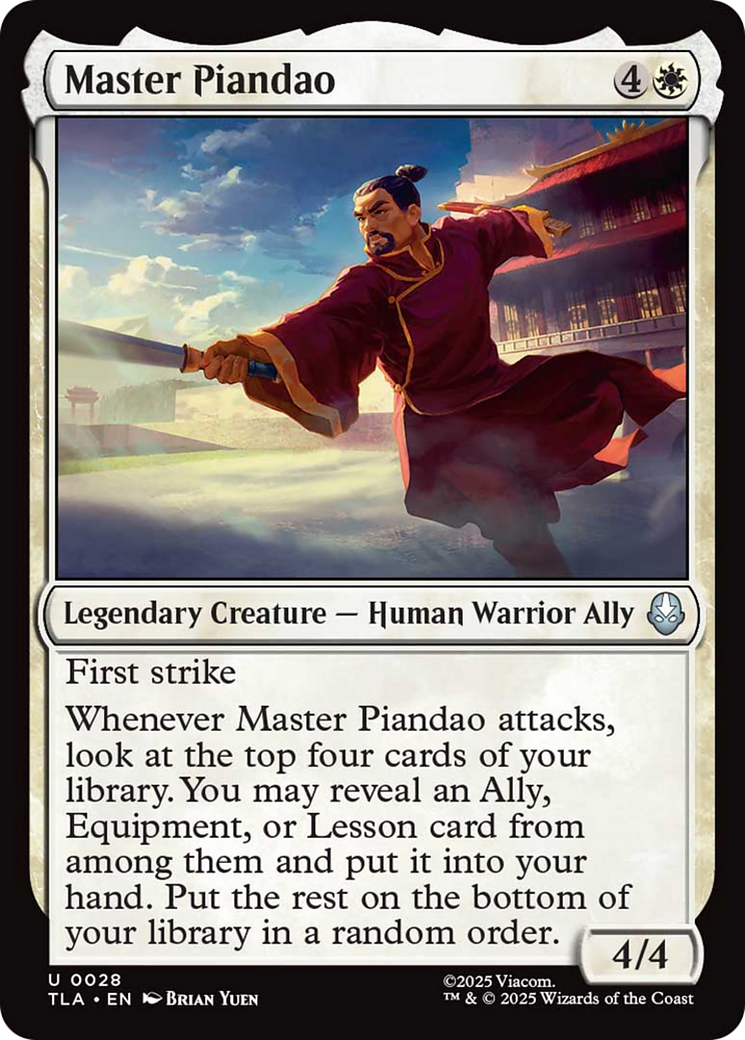 Master Piandao [Avatar: The Last Airbender] | Exor Games Bridgewater