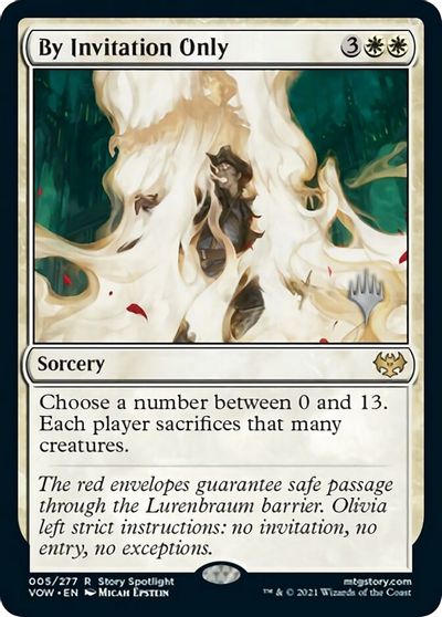 By Invitation Only (Promo Pack) [Innistrad: Crimson Vow Promos] | Exor Games Bridgewater