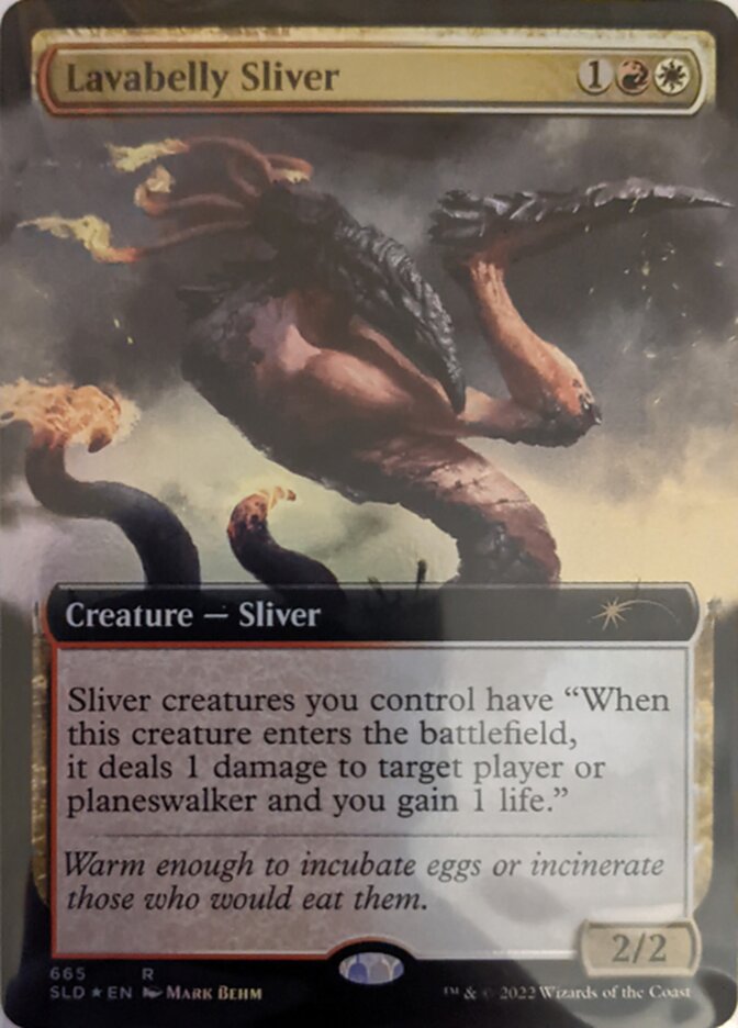 Lavabelly Sliver (Extended Art) [Secret Lair Drop Promos] | Exor Games Bridgewater