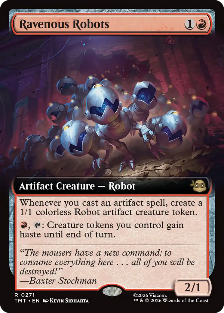 Ravenous Robots (Extended Art) [Teenage Mutant Ninja Turtles] | Exor Games Bridgewater