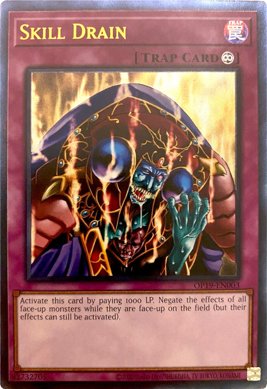 Skill Drain [OP19-EN003] Ultimate Rare | Exor Games Bridgewater