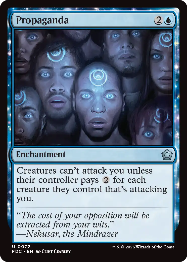 Propaganda [Foundations Commander] | Exor Games Bridgewater