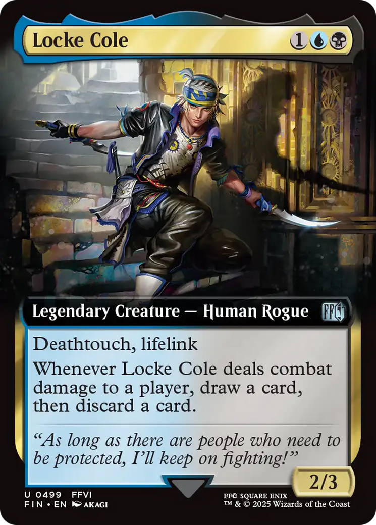 Locke Cole (Extended Art) [FINAL FANTASY] | Exor Games Bridgewater