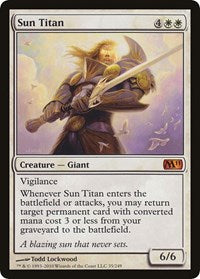 Sun Titan (M11) [Oversize Cards] | Exor Games Bridgewater