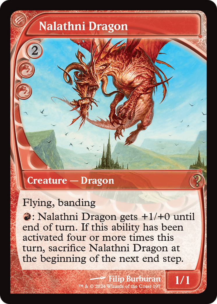 Nalathni Dragon (Future Sight) [Mystery Booster 2] | Exor Games Bridgewater