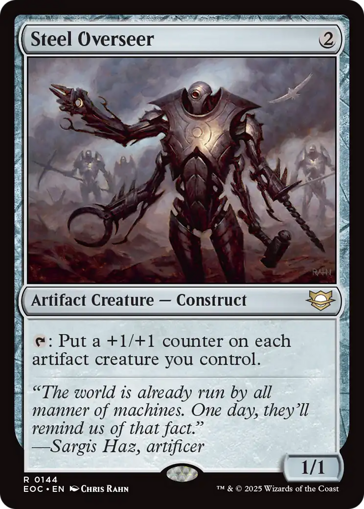 Steel Overseer [Edge of Eternities Commander] | Exor Games Bridgewater