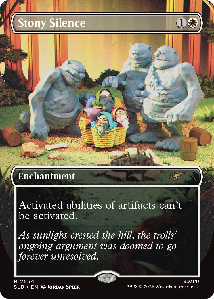 Stony Silence [Secret Lair Drop Series] | Exor Games Bridgewater