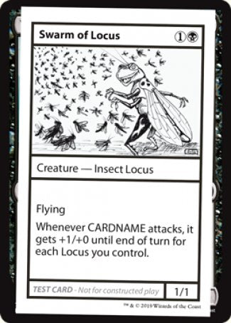 Swarm of Locus (2021 Edition) [Mystery Booster Playtest Cards] | Exor Games Bridgewater