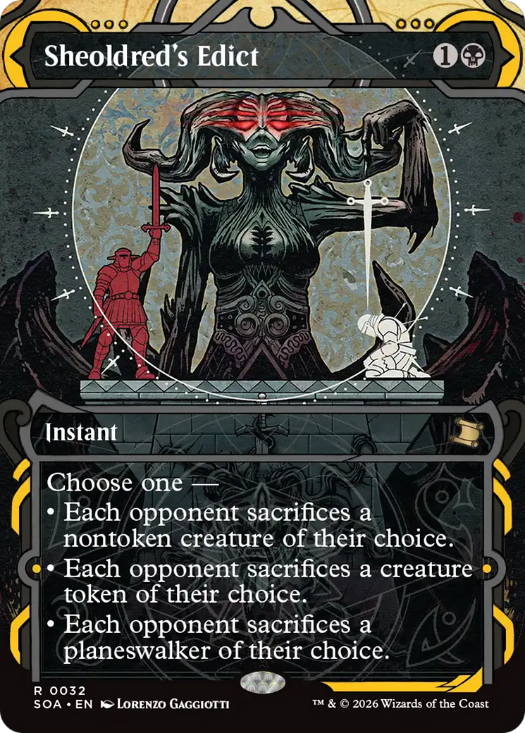 Sheoldred's Edict [Secrets of Strixhaven: Mystical Archive] | Exor Games Bridgewater