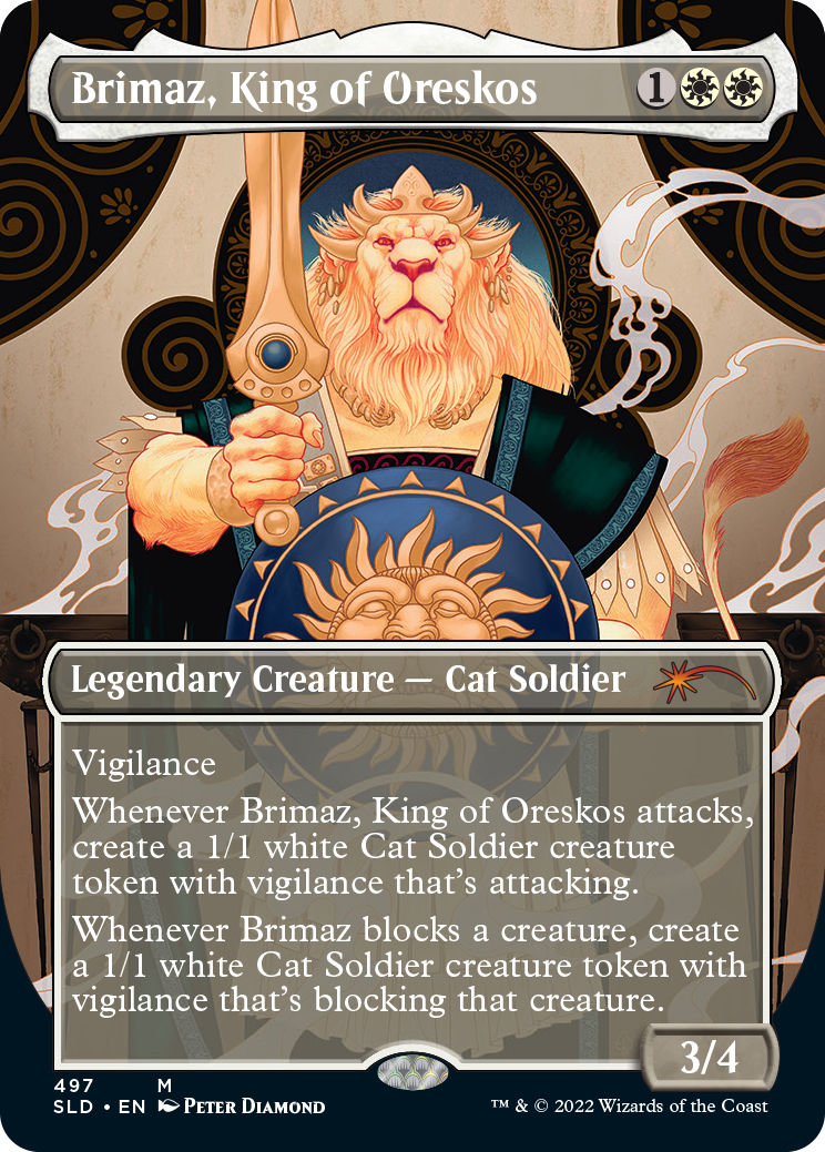 Brimaz, King of Oreskos (Borderless) [Secret Lair Drop Series] | Exor Games Bridgewater