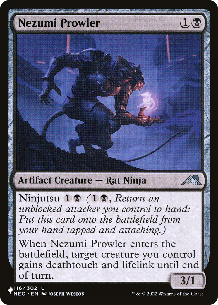 Nezumi Prowler [The List Reprints] | Exor Games Bridgewater