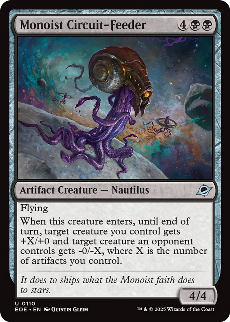 Monoist Circuit-Feeder [Edge of Eternities] | Exor Games Bridgewater